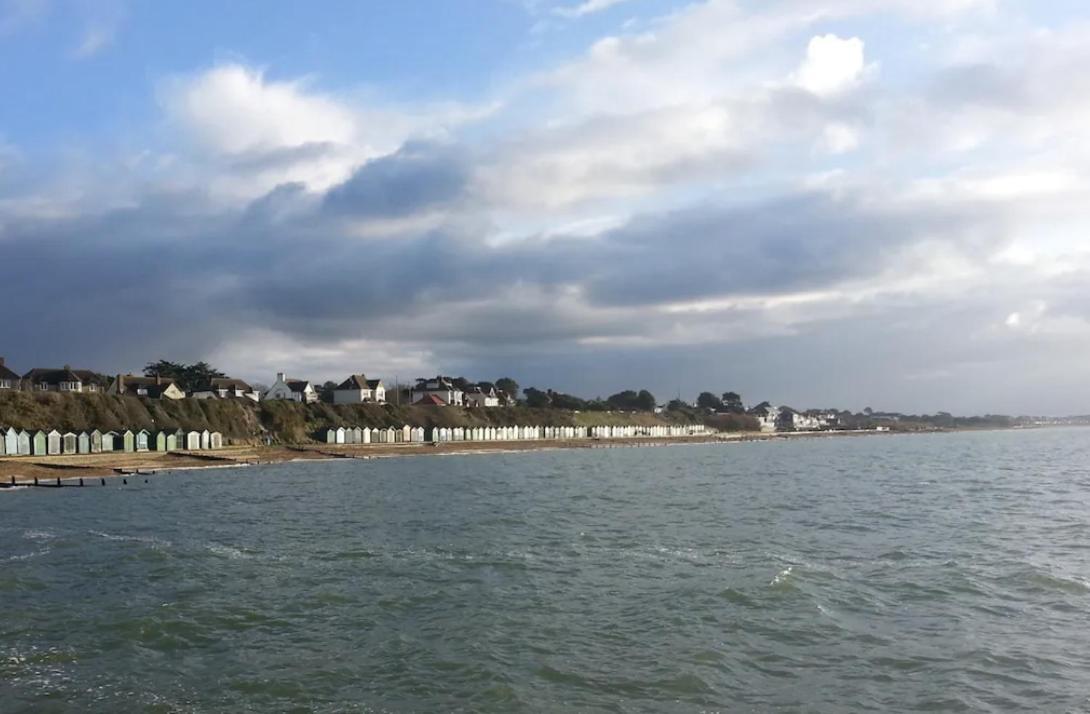 Solent Sea View Beach Cottage Hill Head Exteriér fotografie